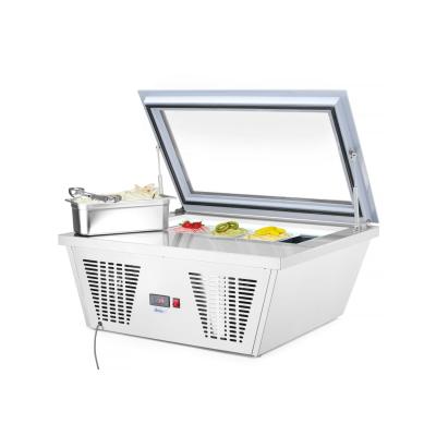 Mrazicí vitrína na zmrzlinu, Arktic, 230V/210W, 867x735x(H)373mm | 233689
